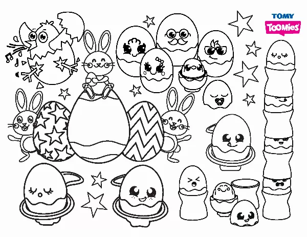 Toomies Colouring Sheet 2